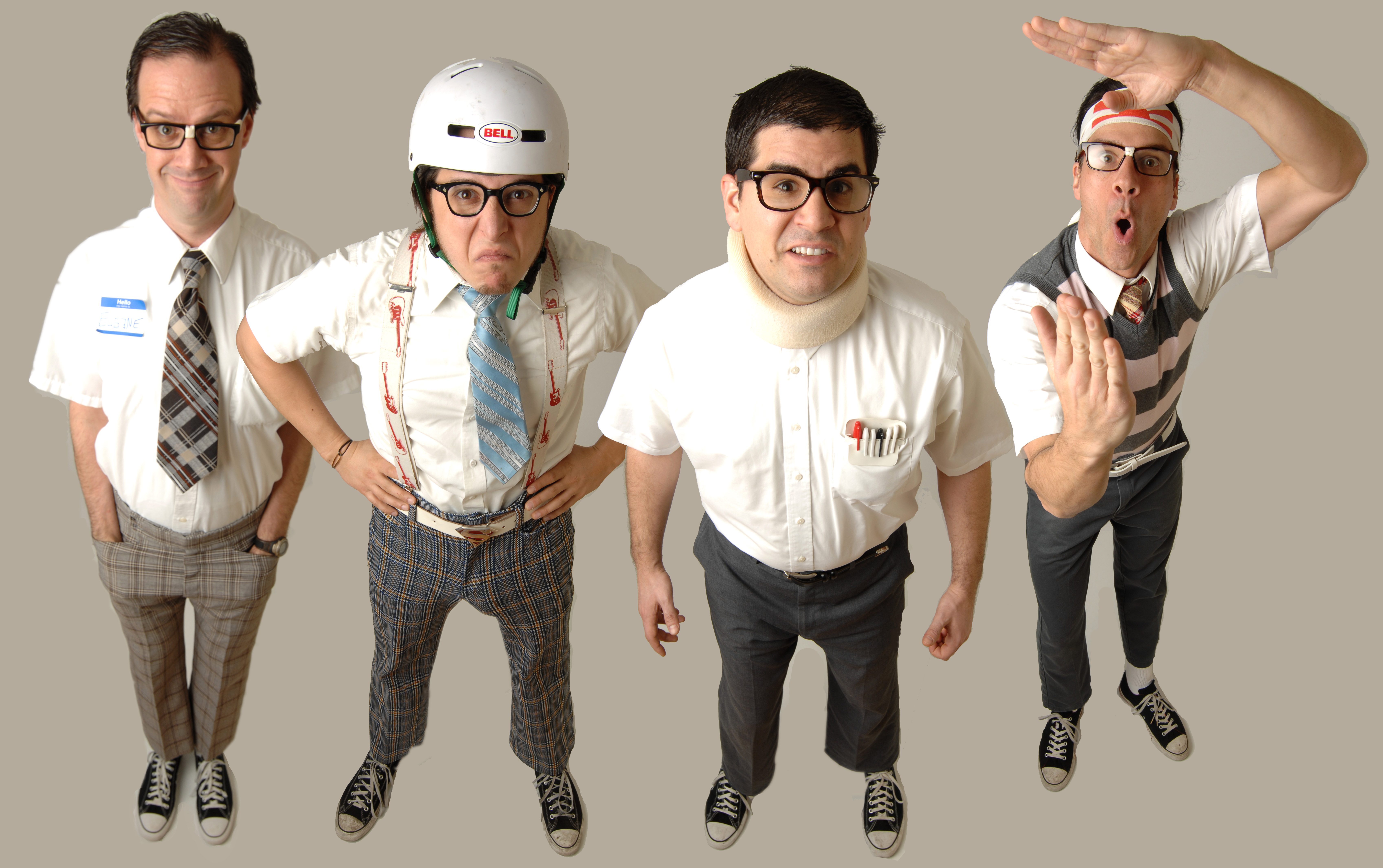 The Spazmatics 80s, new wave cover band, comedy